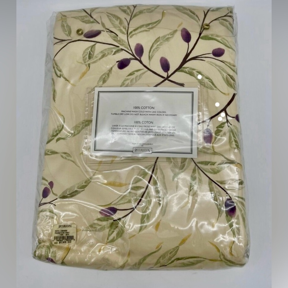 Restoration Hardware queen/ full duvet
